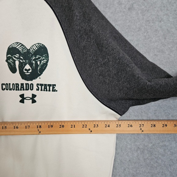 Under Armour Colorado State Rams Hoodie Men's XL Gameday Collection Loose Fit - Picture 6 of 9